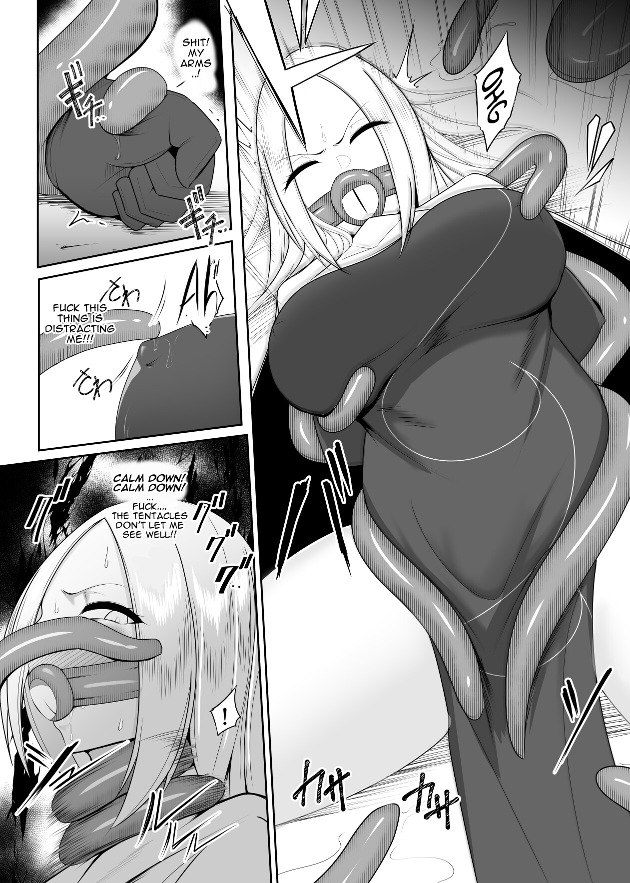 Hentai Manga Comic-Tentacle Parasite - A Female Sorceress is Helplessly Subjugated-Read-7